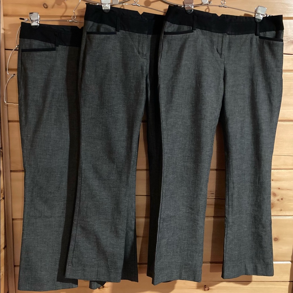 Express Columnist Pants - Size 6S - 3 Pairs